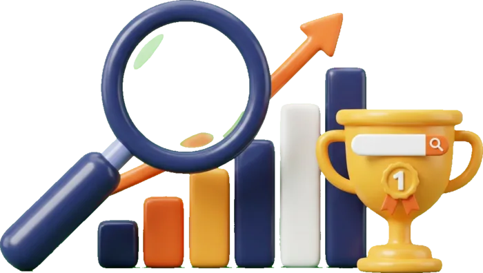 3D illustration for SEO & Local SEO