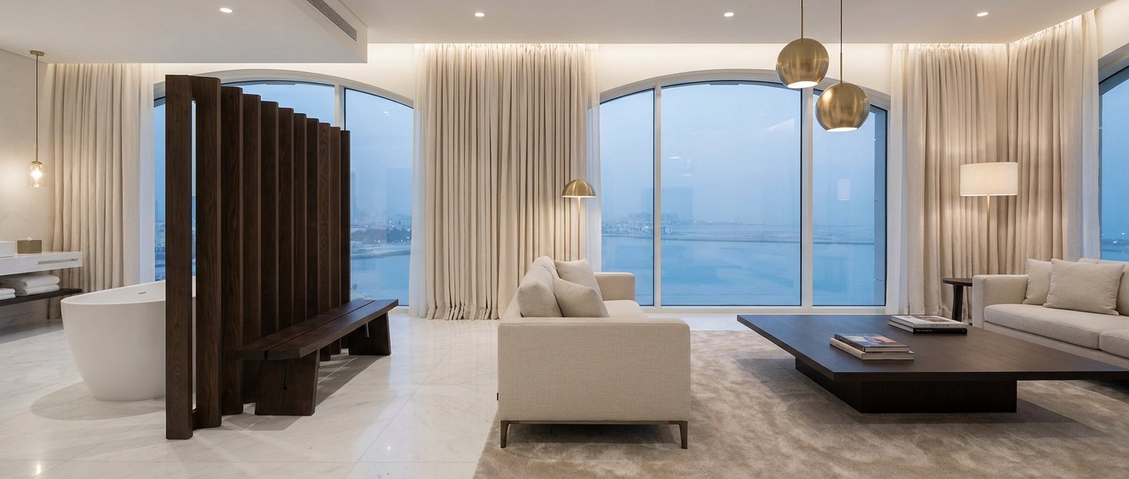 Bahrain Waterfront Hotel Suite Inspiration